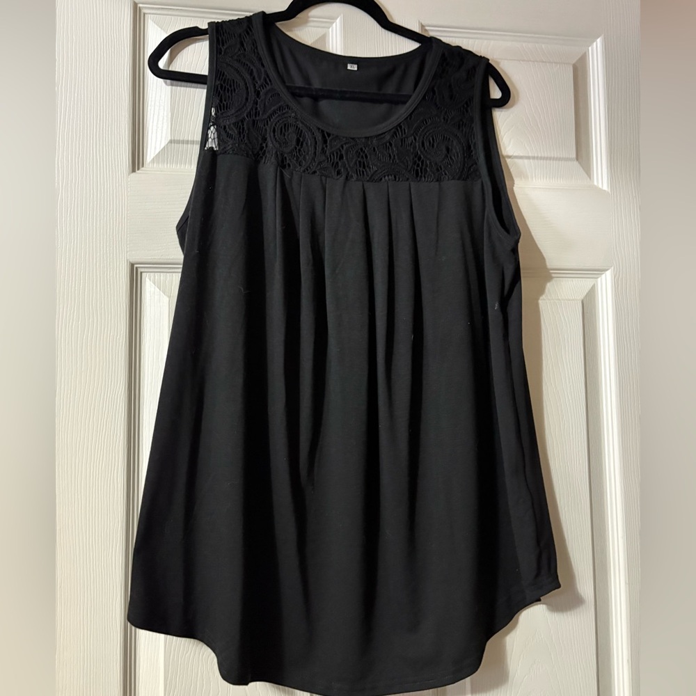Amazon Essentials Black Sleeveless Tank